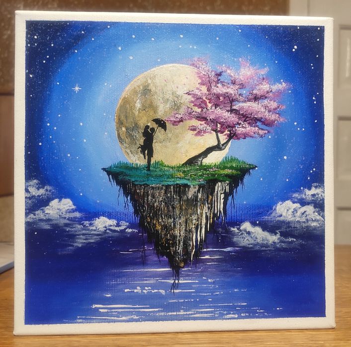 Картина " Феєрія казкового " , акрил , полотно , ручна робота