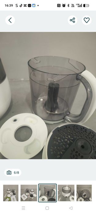 Philips SCF883/01 Blender Parowar do gotowania dla niemowląt