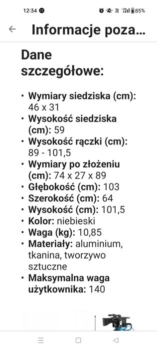 Chodzik, balkonik, rolator