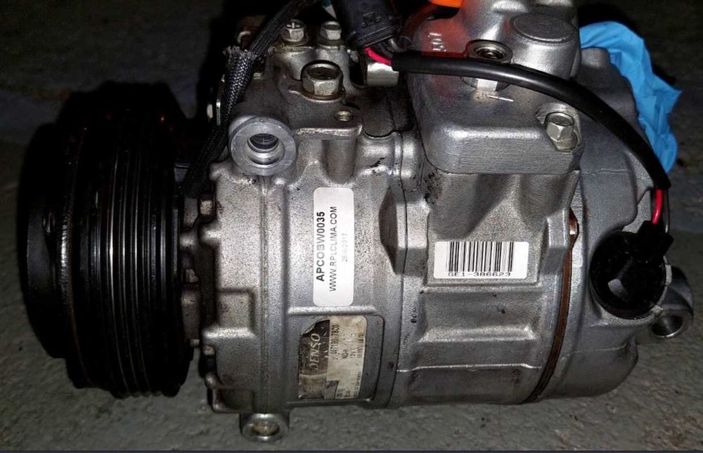 Compressor AC BMW E60 E61 7SBU17C DENSO Serie 5 6 cilindros diesel M57