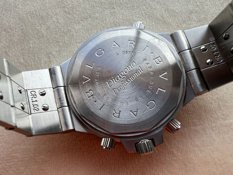 Relógio Bvlgari Diagno GMT 40S