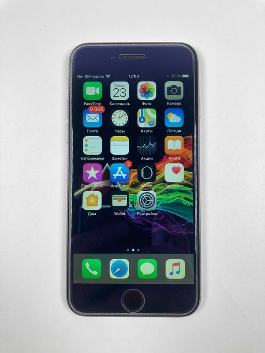 iPhone 6 - 16GB / Silver / Neverlock / стан відмінний / +Аксесуари!