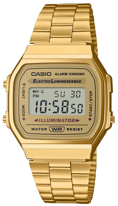 zegarek unisex casio vintage a168wg-9ef + box
