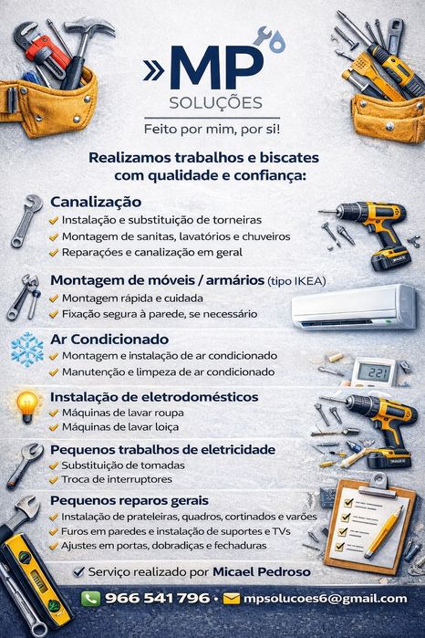 Serviços ao domicílio ( Ler descrição)