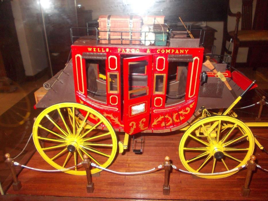 Carruagem WELLS FARGO - Modelo á escala (1/10)