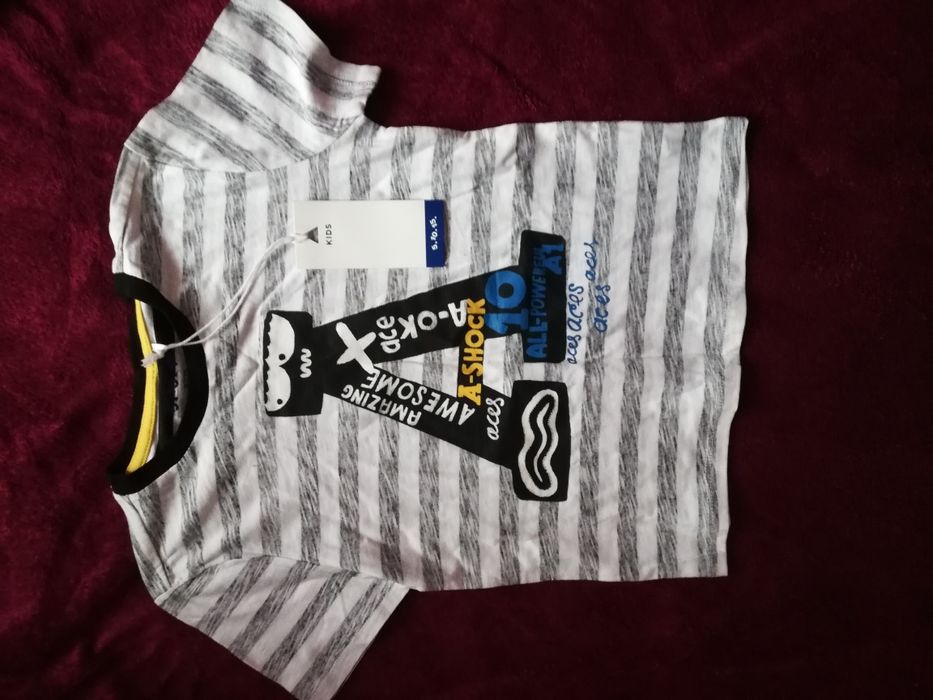 T-shirt 5,10,15 rozmiar 122