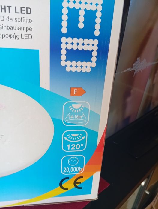 Lâmpada led nunca usada