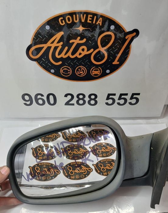 Espelho retrovisor esquerdo eletrico land rover freelander ano 2002