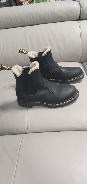 Botki ze skory ocieplane Dr.Martens 37