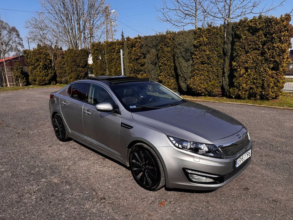 Kia Optima Kia Optima 1.7 CRDI 136 KM 2012 r. wersja XL, książka serwisowa