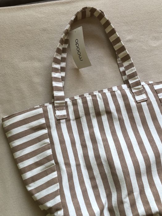Torba shopper w paski