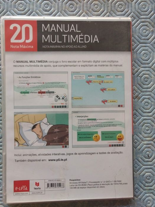DVD Português 5º ano.