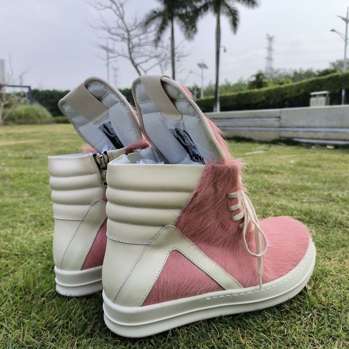 Кросівки Rick owens geobasket Furry/рік овенс геобаскет фуррі