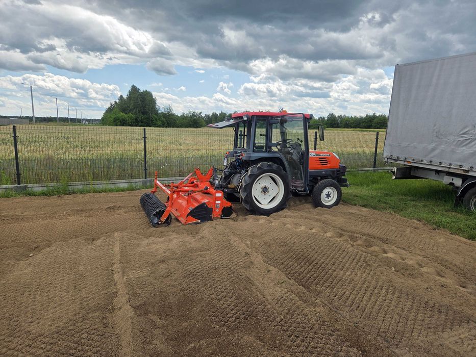Usługi glebogryzarką separacyjną.