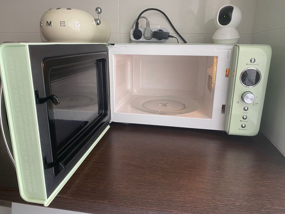 Microondas rétro -grill digital