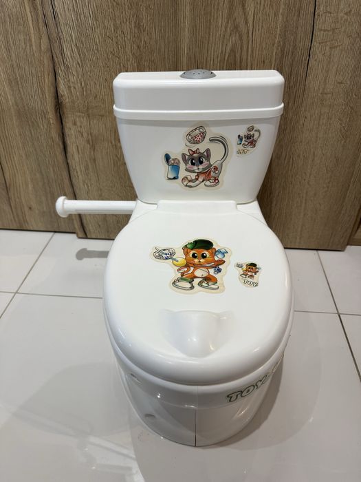 Mini toaleta nocnik spluczka