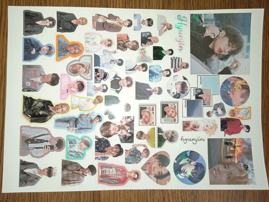 Кпоп наклейки Скз