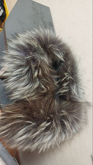 Воротник чернобурка