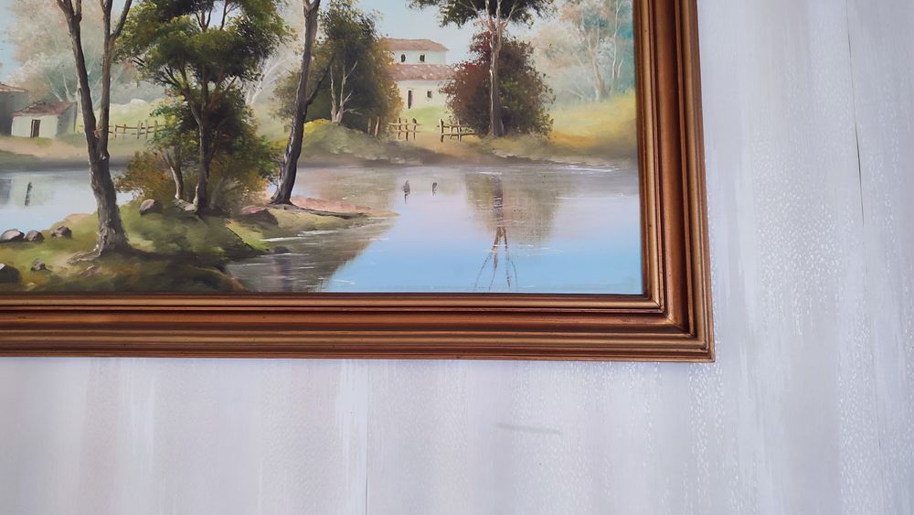 Quadro pintado à mão