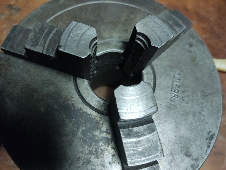 Патрон токарний ТВ-4 130мм, 3 кулачка, планшайба, зворотні.