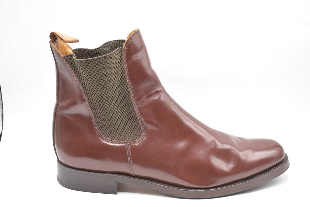 Skórzane Sanders / skóra / ręcznie szyte ( 43.5 )