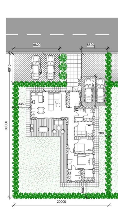 Сучасний одноповерховий будинок 119 м² • 6 соток • Закрите містечко