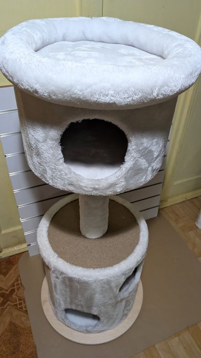 White Tiger Drapak Dla Kota 46X46X125Cm - Po Zwrocie