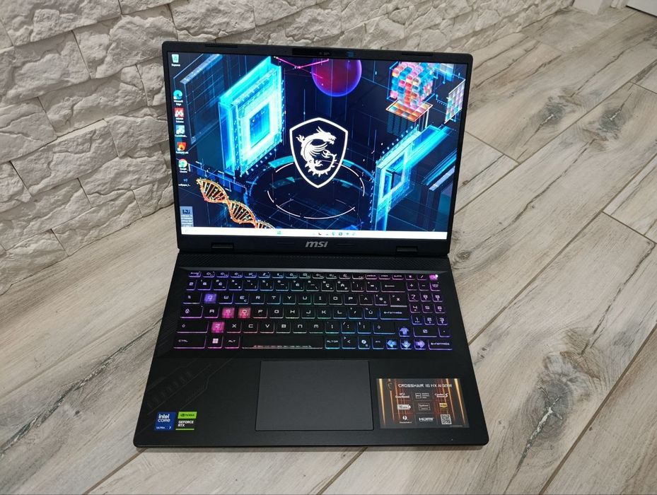 RTX 5070 TURBO !!!/2k WUXGA/ULTRA7 255HX - MSI Crosshair 16 HX AI D2XWGKG