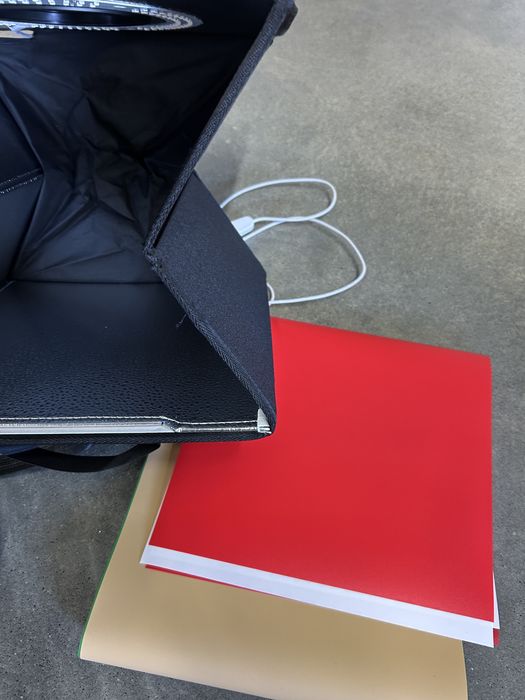 Caixa para fotografia