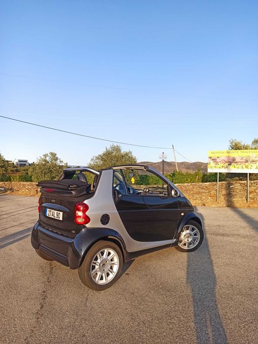 Smart Fortwo Cabrio 2001 • Diesel • Automático • Muito económico