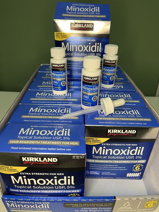 Minoxidil crescimento de barba e cabelo