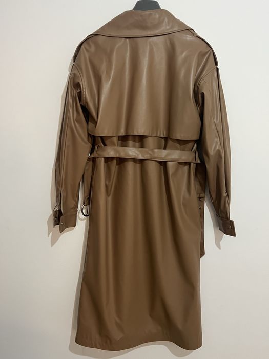 Тренч з еко шкіри