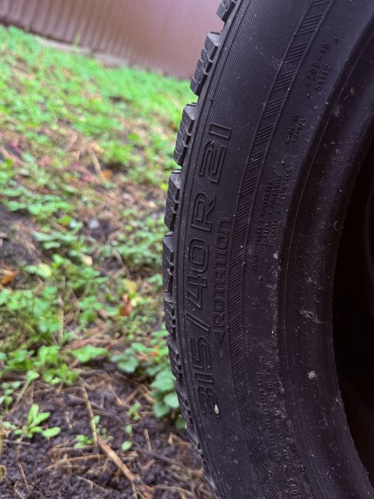 Nokian 315/40/21 и 275/45/21