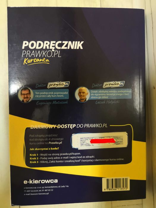 Podręcznik kursanta Prawko.pl kat. CD