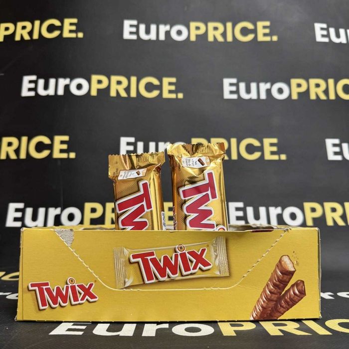 ОПТ! Шоколадні батончики Snickers, Twix, Bounty, Солодощі З Європи !