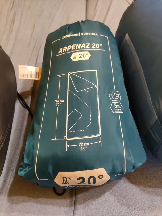 Śpiwory zestaw 4
