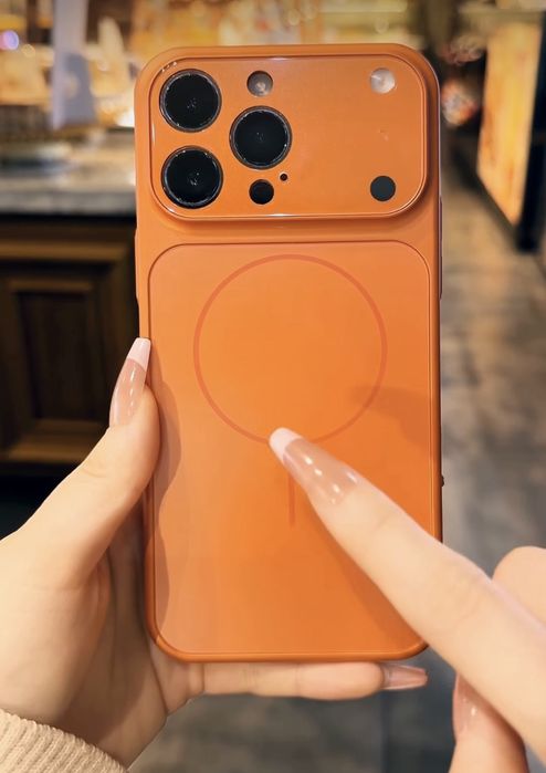 Capa Magnética Fosca Antiqueda para iPhone 13 Pro Max