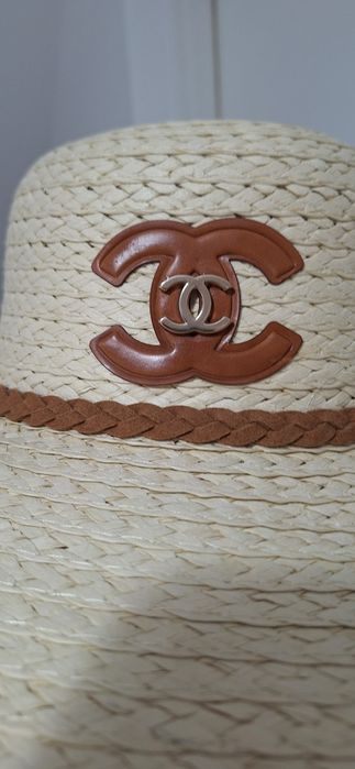 Chanel kapelusz słomkowy