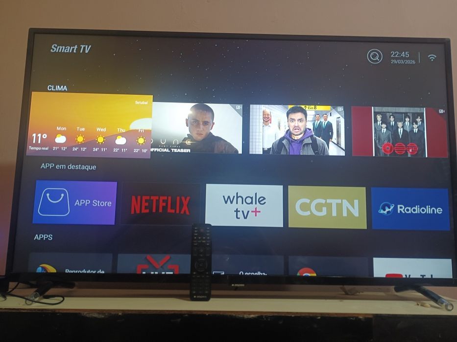 Smartv full HD Android inteligente 4K