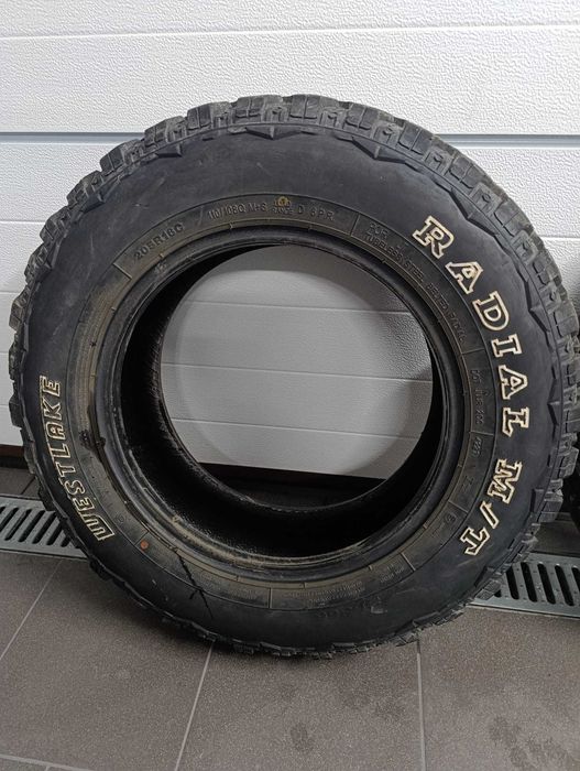 Opony terenowe 4x4. Wymiary 205/80/R16C