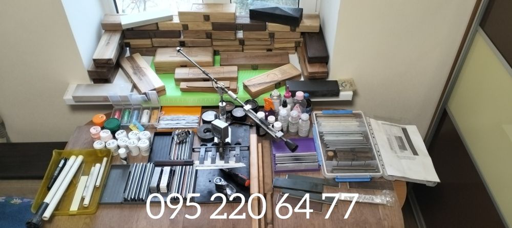 Заточка ножів, ножів м'ясорубок, ножиць. В Кропивницькому