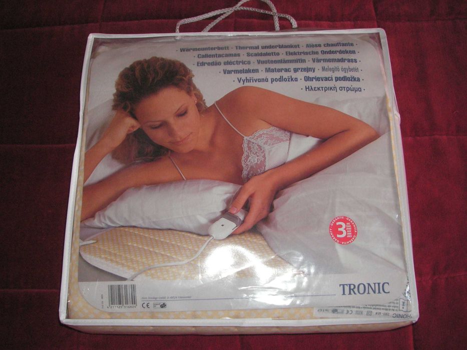 Colchão Térmico Elétrico Tronic (Novo - A Estrear )