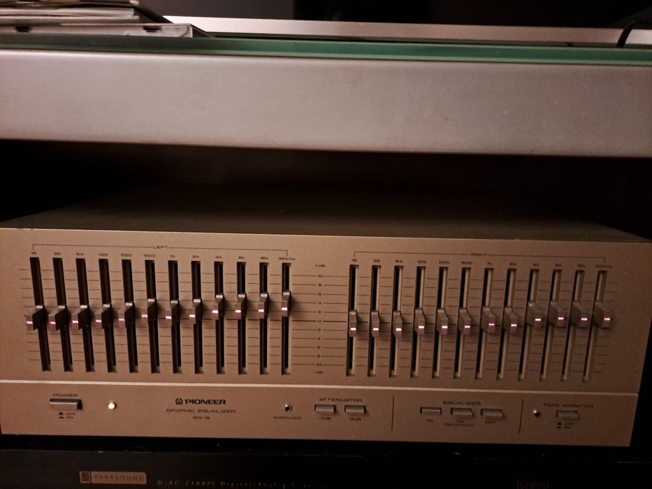 Pioneer SG-9 (equalizador de 24 bandas)