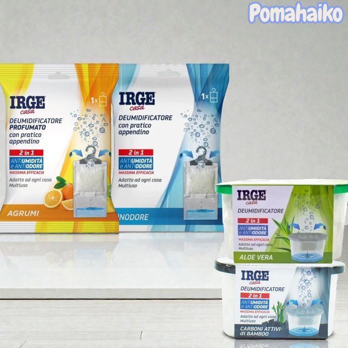 Вологопоглинач та поглинач запаху Irge 400ml., Італія
