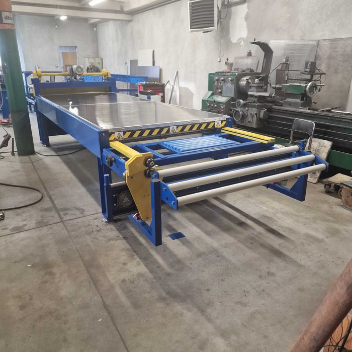 Trapeziarka T-7 profilarka, walcarka, linia do produkcji trapezu T-7