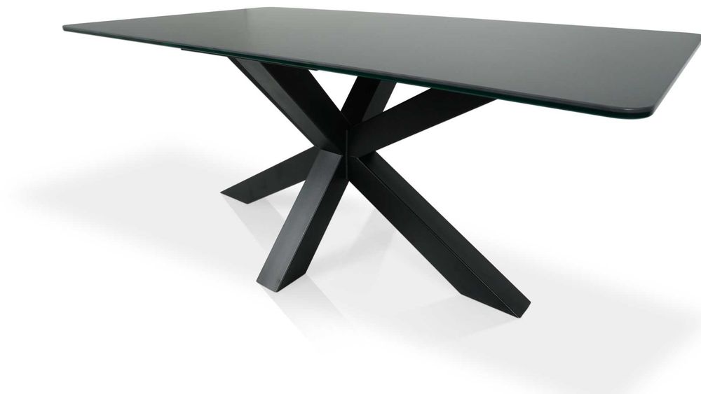 Stół ze spieku kwarcowego 260x100 ARAGONA Wanat NERO