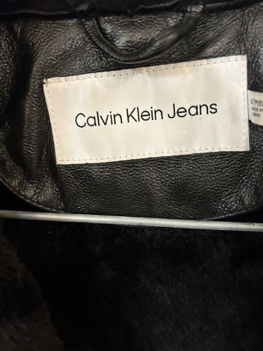 Дублянка косуха авіатор від Calvin Clein