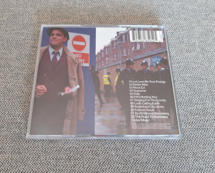 CD música Robbie Williams "Sing When you're winning"