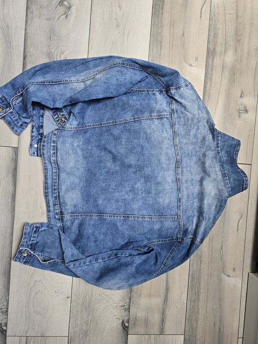 Size plus kurtka jeansowa katana rozmiar 5XL