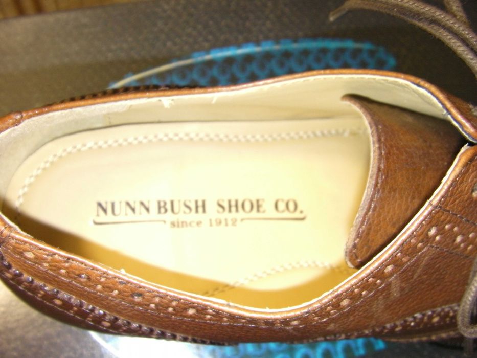 Чоловічі Оксфорди Nunn Bush Kobey Розмір 9M/42,0-42,5/27,5 Шкіра з США